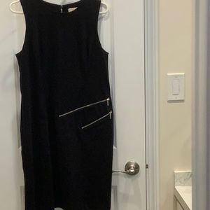 MICHAEL Michael Kors black sheath dress, size 10